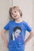 Kids Dalí Every Child blue Art Design T-shirt