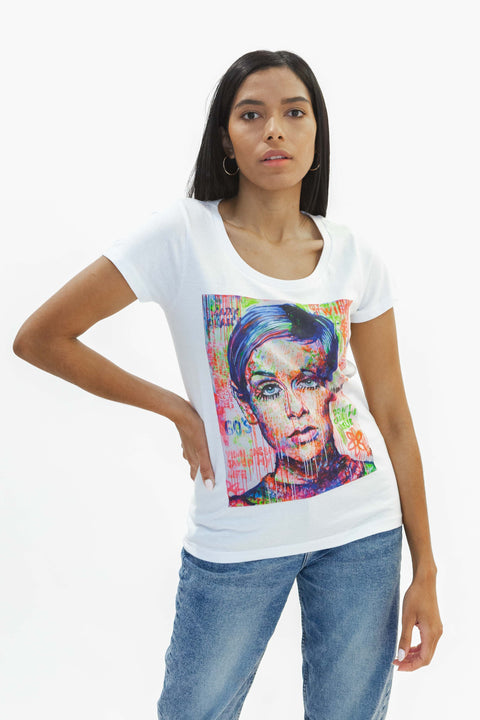 Twiggy Art Design Girl's T-shirt