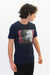 Ali navy Art Design T-shirt