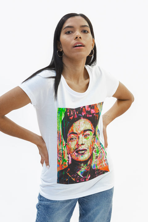 Frida Art Design girl's t-shirt