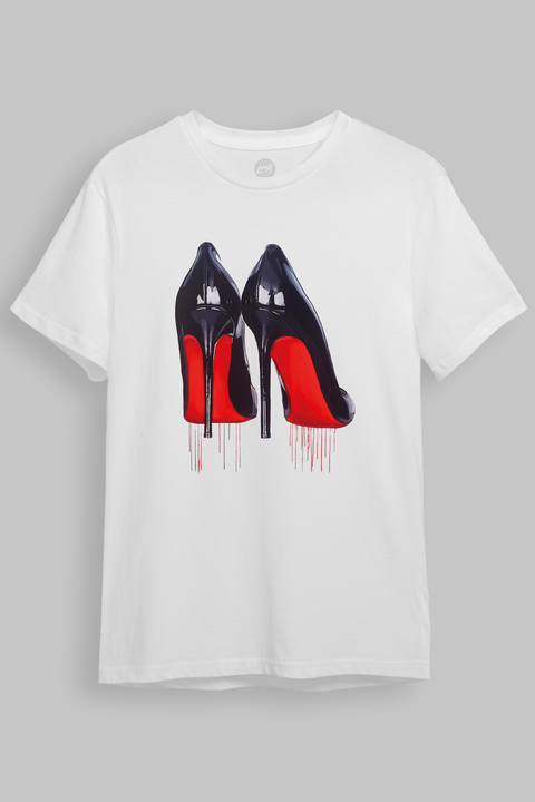 Camiseta Bloody Shoes