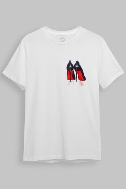 Bloody Shoes Chest T-shirt